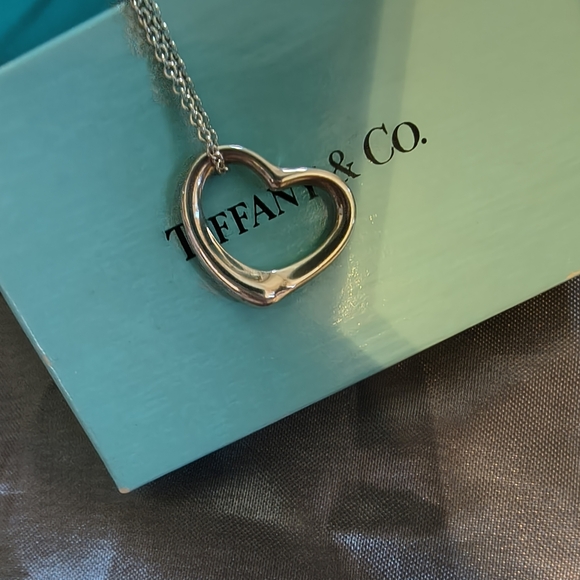 Tiffany & Co Silver Heart Pendant - Picture 2 of 3